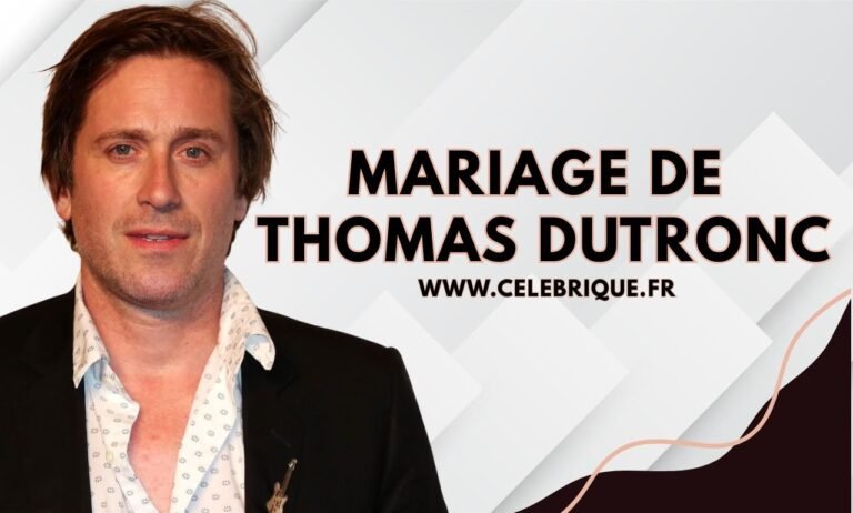 mariage de Thomas Dutronc