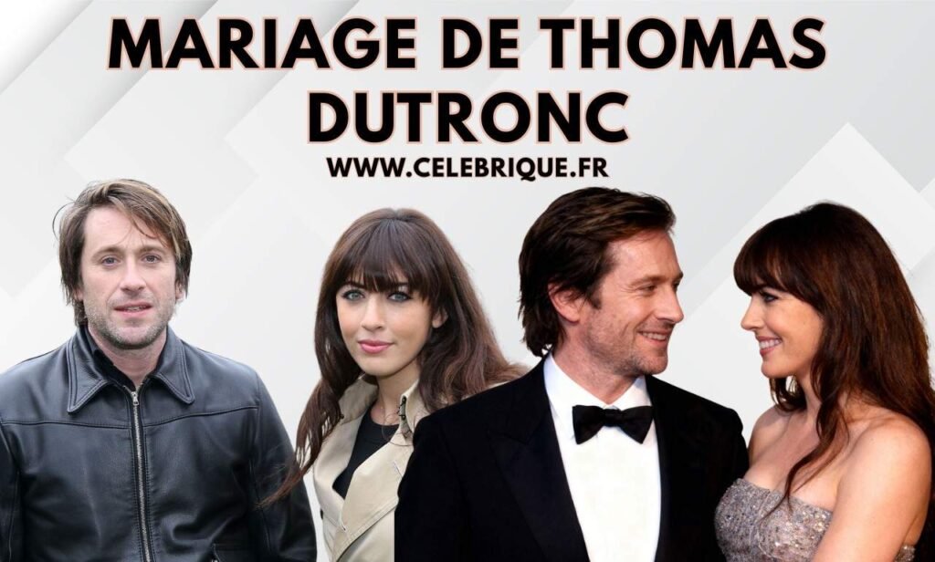 mariage de Thomas Dutronc